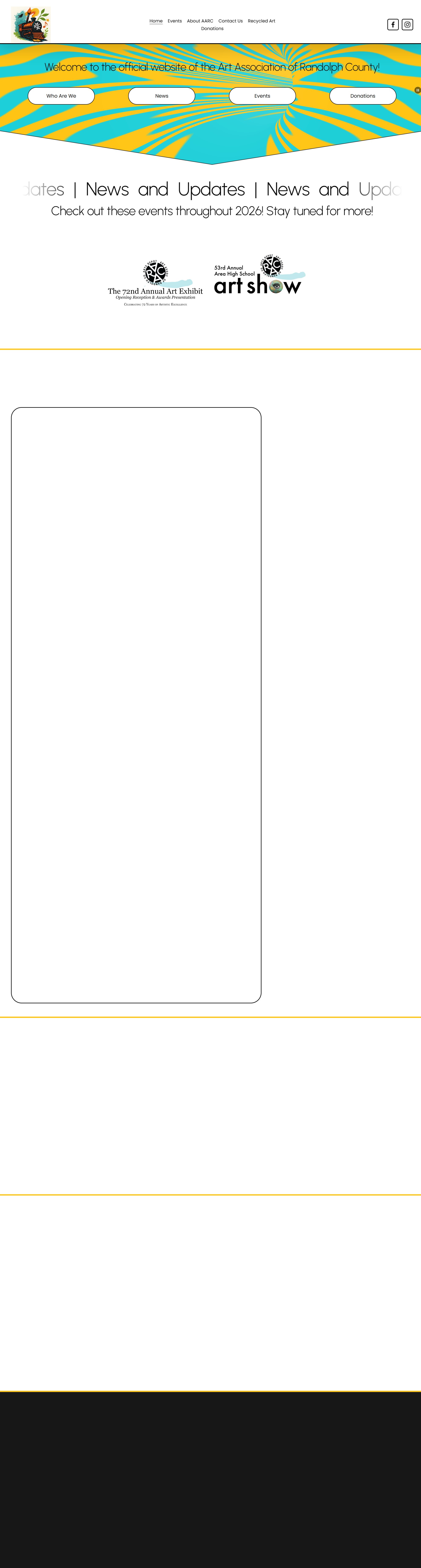 The Art Depot of Randolph County website