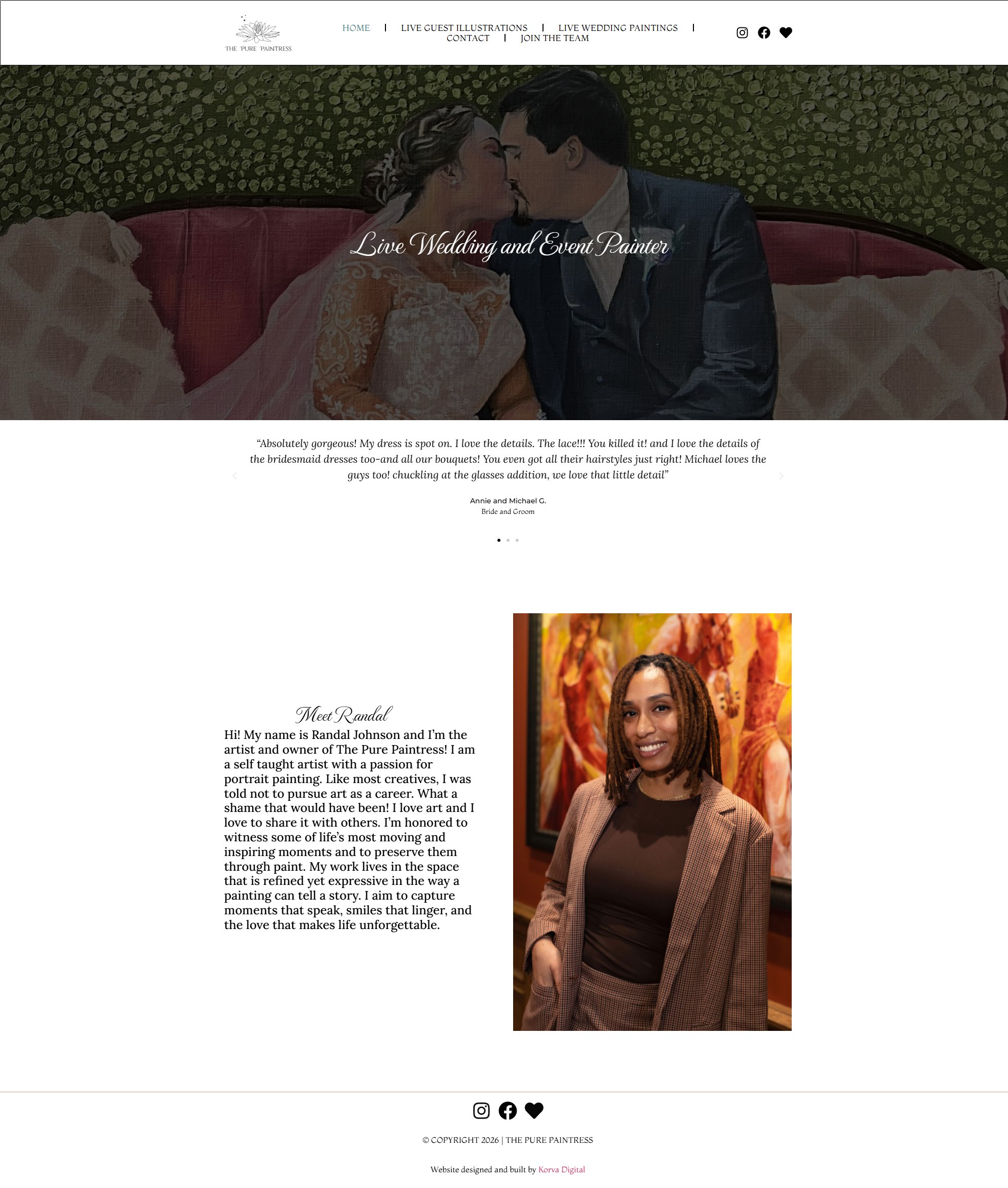 The Pure Paintress website